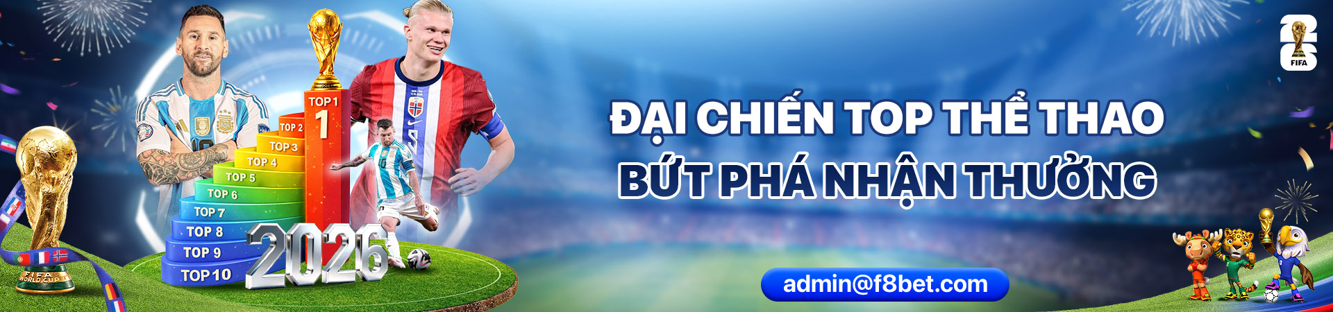 đại chiến top thể thao bứt phá nhận thưởng tại f8bet